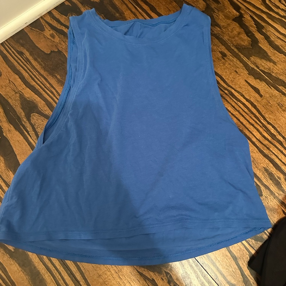 lululemon athletica Blue Muscle Tee